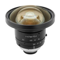 Kowa LM4HC 1" 4.7mm F2.4 Manual Iris C-Mount Lens, 5 Megapixel Rated